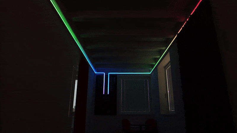 Running Light - Effetto Rainbow