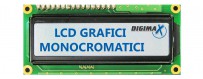LCD grafici monocromatici per pannelli industriali e display
