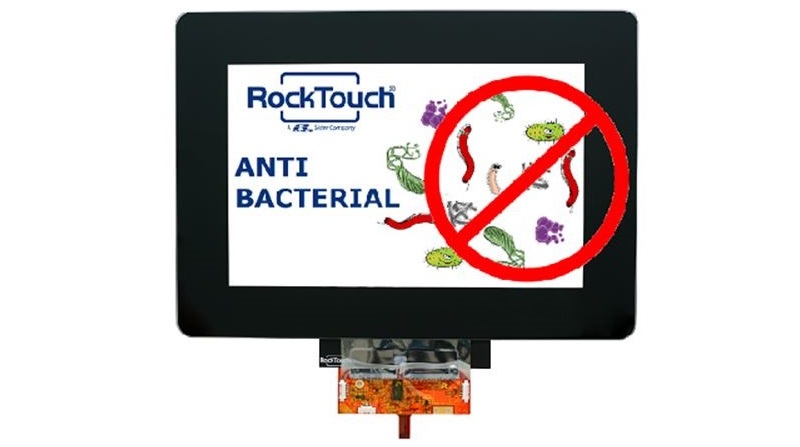 Trattamento antibatterico Rocktouch su display e schermi touch