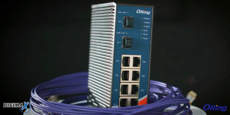 Switch Ethernet ORing per applicazioni IoT IES-3082GP