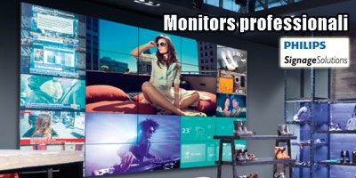 Monitor professionali Philips per Digital Signage