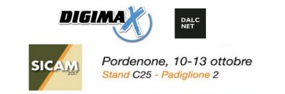 Digimax e Dalcnet saranno presenti a Sicam 2017 a Pordenone!