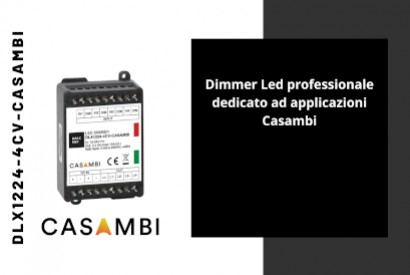 Dimmer led professionale dedicato ad applicazioni Casambi