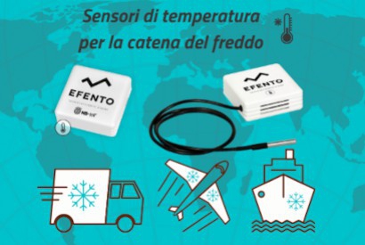 Compact and intelligent wireless temperature sensors for the cold chain