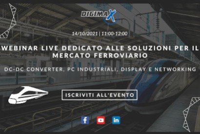 Webinar dedicato alle soluzioni certificate per il mercato ferroviario