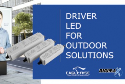 IP67 certified power supply for outdoor lighting applications