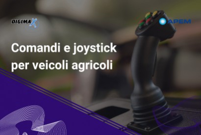 Controls, joysticks and HMI interfaces for agricultural vehicles